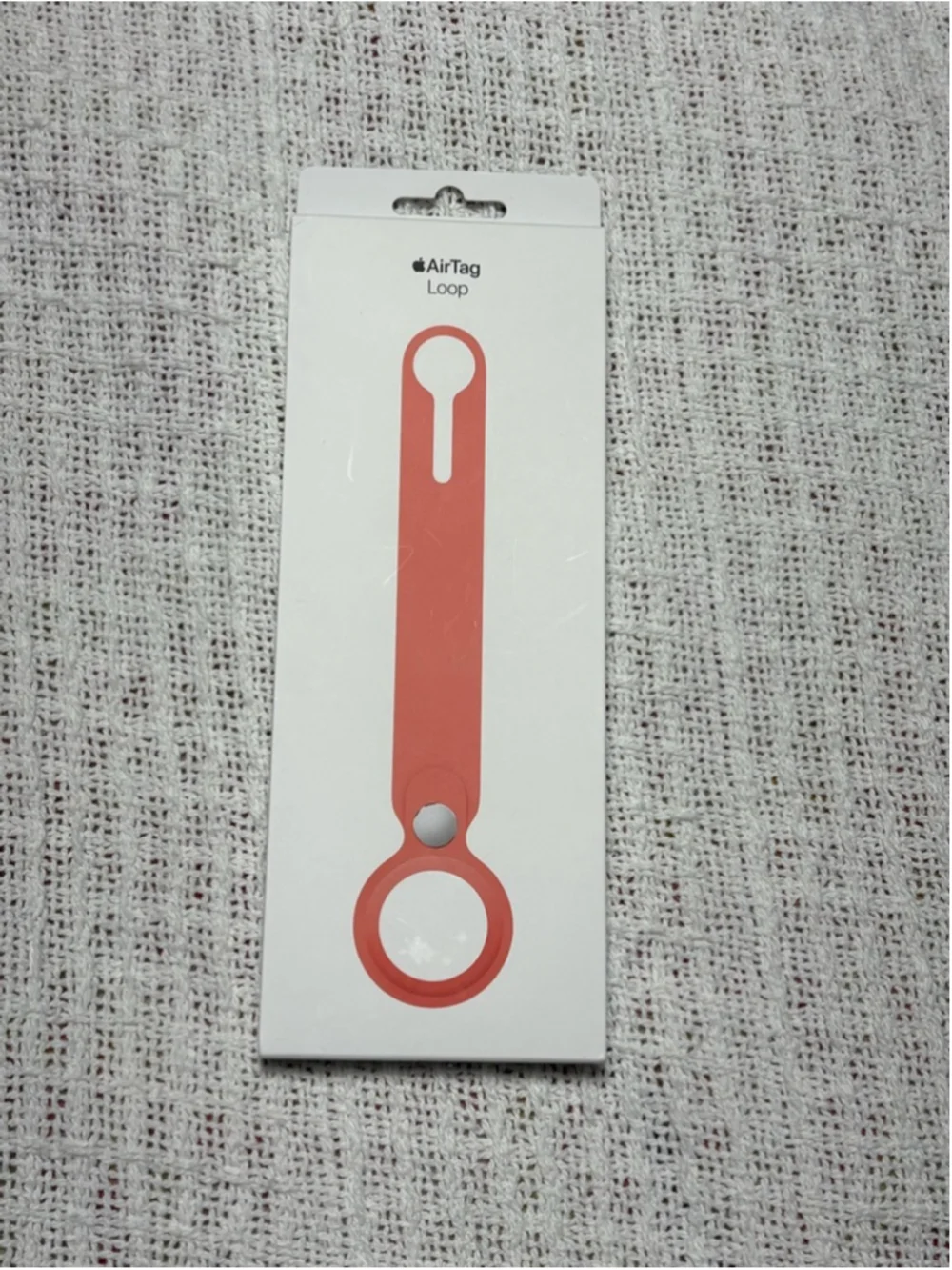 NIB Apple Airtag Loop in Pink Citrus -Seal intact
